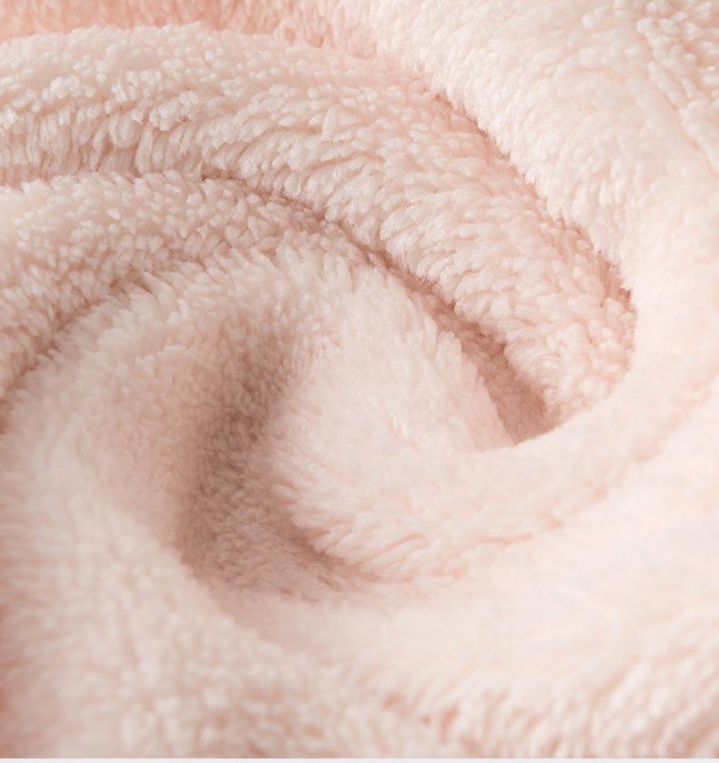 Mädchen Schnelltrocknend Super Saugfähig Cartoon Haarhandtuch Wickel