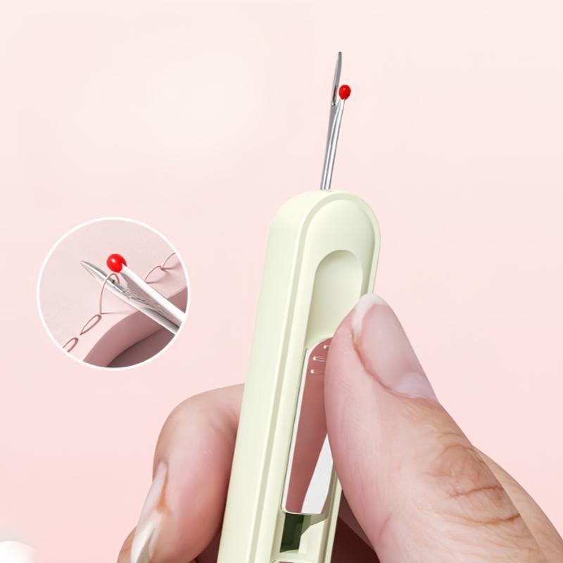 New Needle Threader 2 in 1 Multi-function Needle Threader for The Elderly Double Hand Sewing Tool Crafting Cross-Stitch Accesori