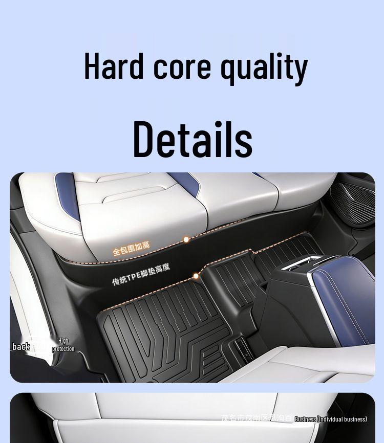 Geely Xingrui TPE Floor Mats - Full Coverage for 26 Models
