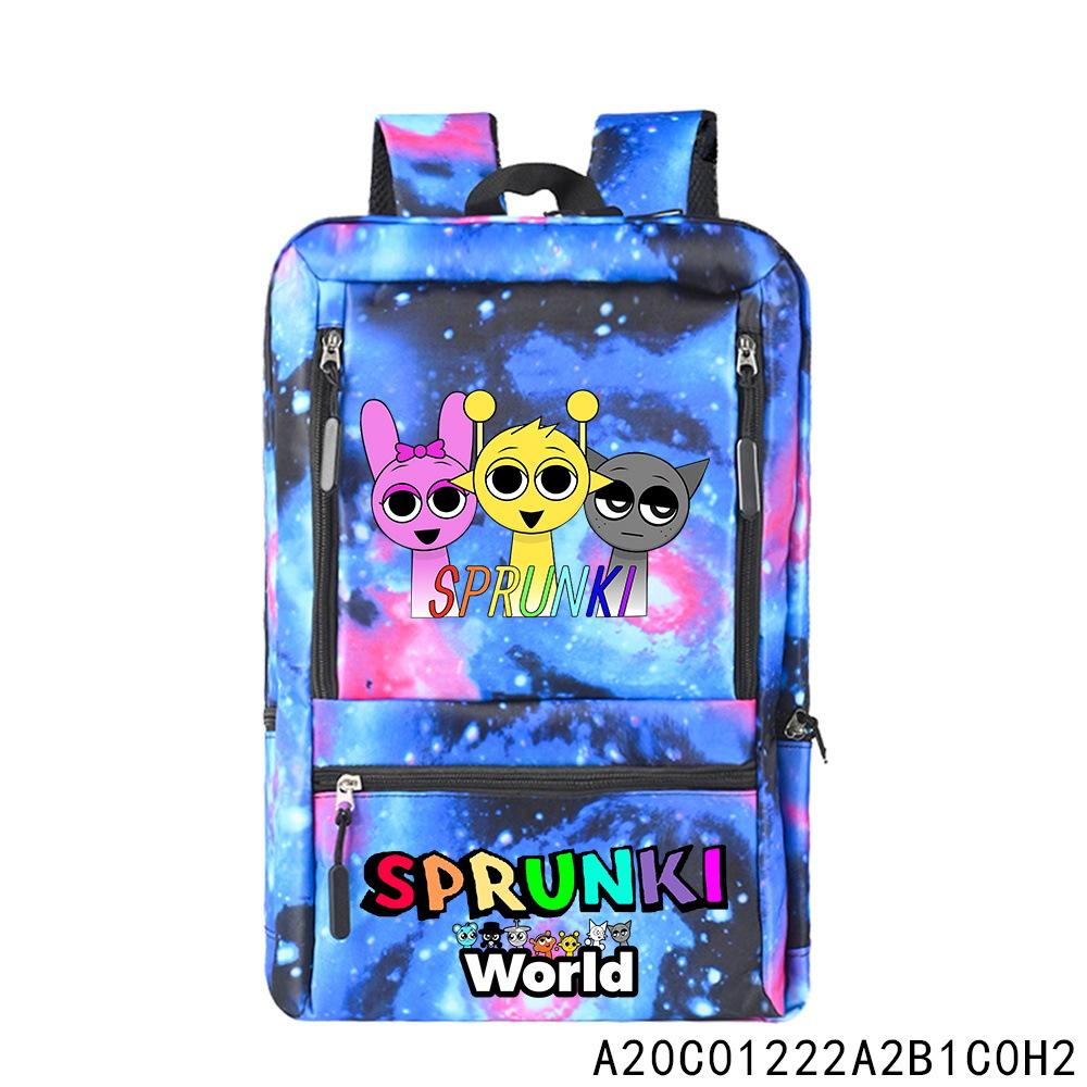 Rhythm Box Printed Starry Sky Teen Student School Bag Men S And Women S Backpacks Computer Bag Backpack