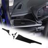 Glossy Piano Black Dashboard Panel Trim Sticker For Subaru Crosstrek 2024+