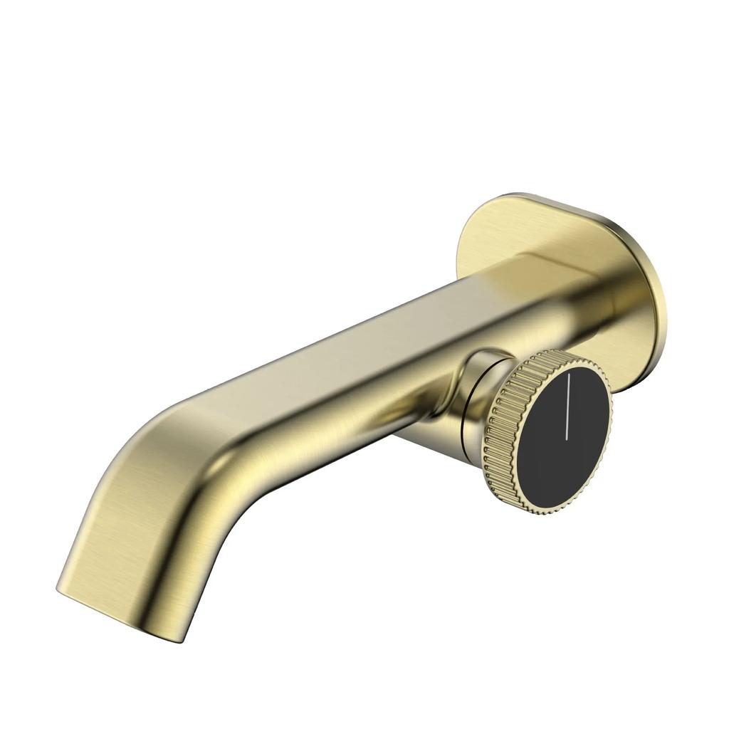 Wall Mounted Brasss One-body Single Handle Bathroom Hot And Cold Water Mixer Tap