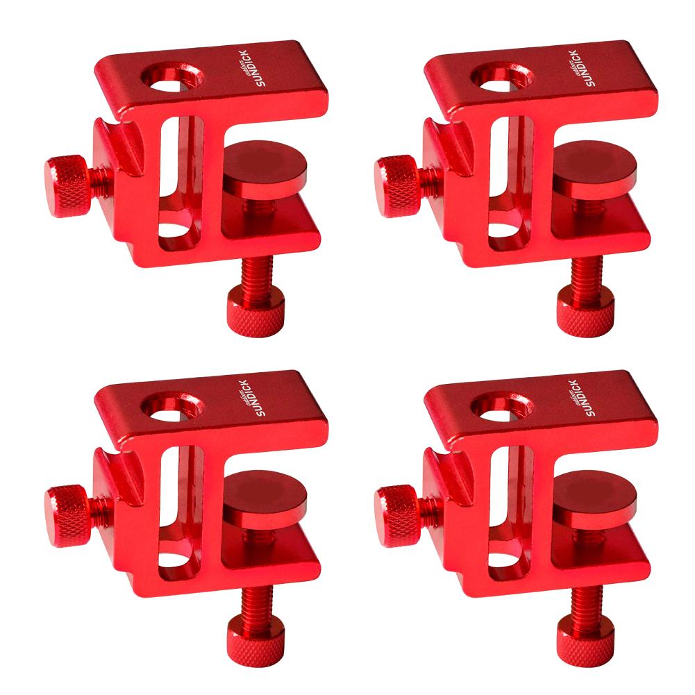 1-5Pcs 360 Degree Rotation Camping Lamp Pole Table Clip Suitable for Diameter 10-12mm Adjustable Height for Desktop Table Lamp