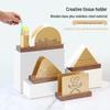 Champagne Gold Stainless Steel Desktop Napkin Holder