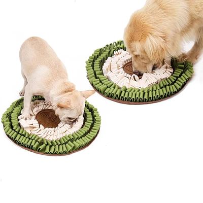 Snuffle Mats Upgraded Chewable Durable Snuffle Dog Bowl Mat with Free Lick Pad IQ Training Pet Slow Eat Pad Pet Snuffle Mat