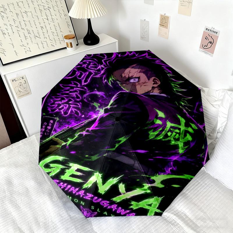 Japanese-style Cartoon Demon Slayer Kamado Tanjiro & Kamado Nezuko Umbrella Including Home Travel and Outdoor Activities Multi Functional Umbrella 28