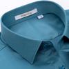 ROMON Men's Silk Blend Anti-Wrinkle Long Sleeve Business Casual Shirt