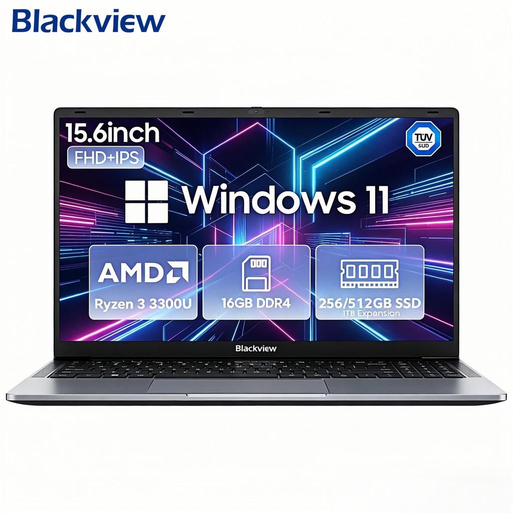 Blackview Acebook 6 Laptop AMD Ryzen 3300U 16GB RAM 256GB SSD Zintegrowana Grafika Windows 11 Home