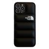 North Puffer Phone Case for iPhone 17 Pro Max Soft Edge Cover Stylish Shockproof for 13 11 16