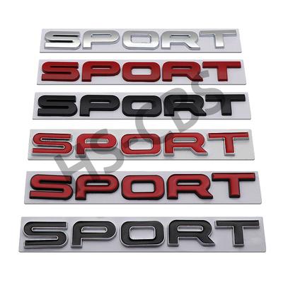 3D Metal Sport Badge Car Rear Trunk Emblem Stickers Accessories