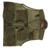 Fishing Vest MultiPocket MultiMesh Waistcoat Breathable Adjustable Fishing Life Jacket(L )