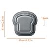 1/6Pcs Toast Bread Pattern Carbon Steel Cake Mold Madeleine Muffin Cake Pan Jam Sandwich Dessert Kitchen Accessories Gadgets