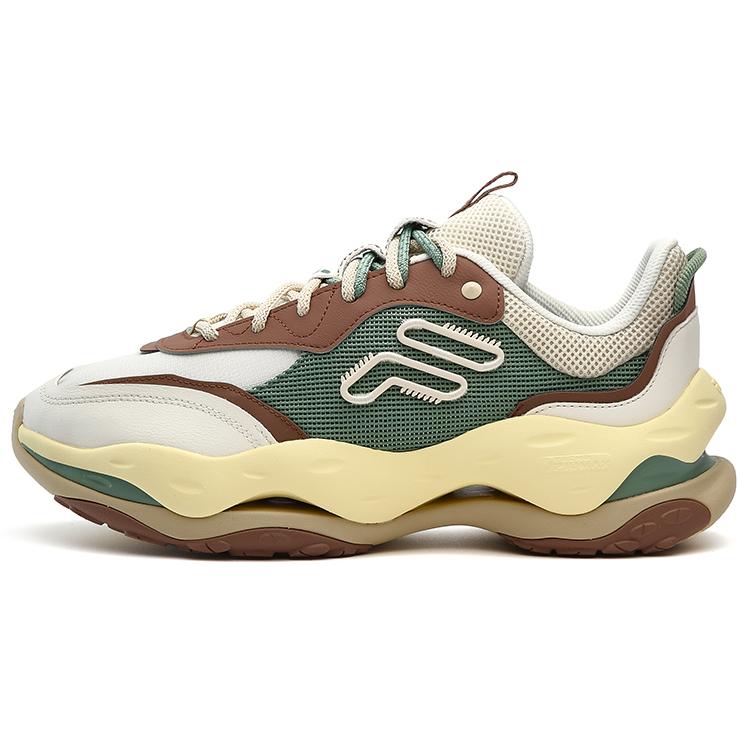 Fila Fusion Cheese Sneakers 'Brown Green' (Unisex) Chunky Sneakers T12M331101FGS