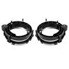 1 Pair Headlight Bulb Brackets Buckets Replacement Accessories 110383 Front Head Light Bulb Bracket Bucket Black