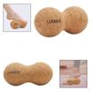 Cork Massage Ball Exercise Tool Roller Small Size Portable for Men Women Muscle Feet,