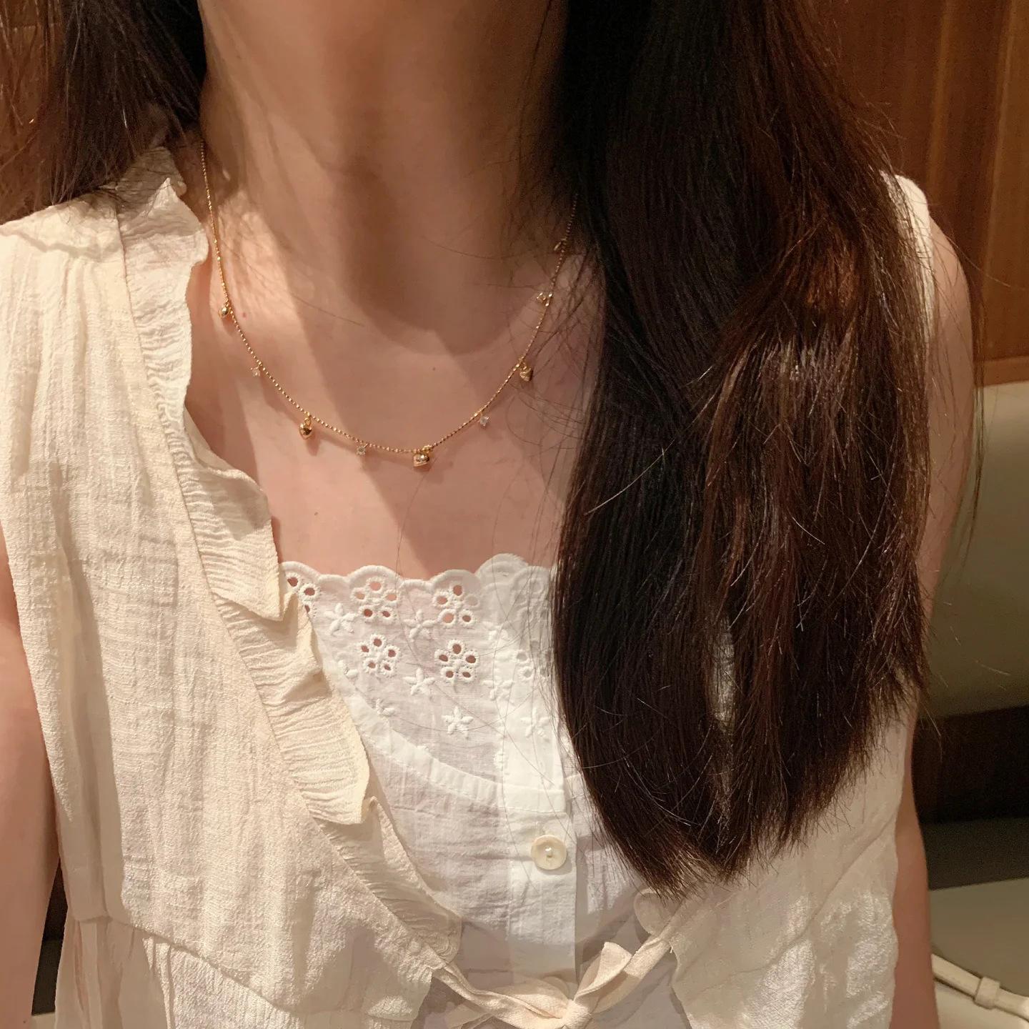 

Super Vitality Love Pendant, Tassel Single Diamond Necklace For Women, Light Luxury And High-End Sense Exquisite Niche Pull Bracelet