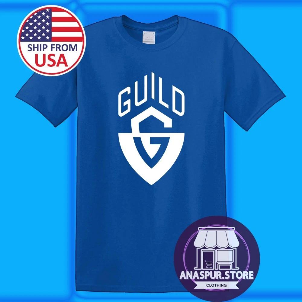 Guild Guitars Men s Blue Size S-5XL S