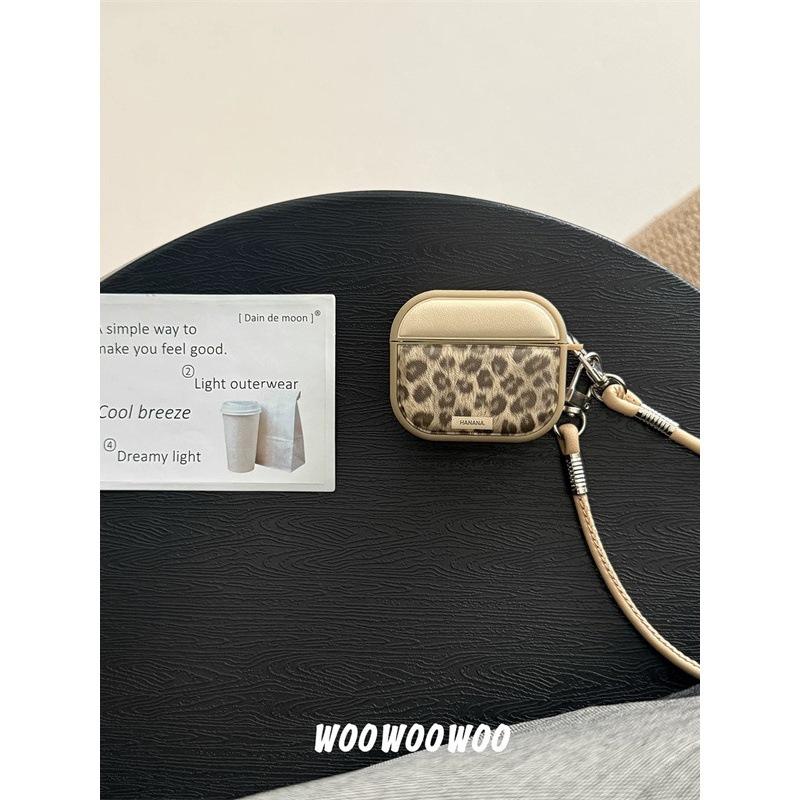 Premium Leopard Print AirPodsPro1 Protective Case for AirPods1 Apple Bluetooth Case Second Generation Pro1