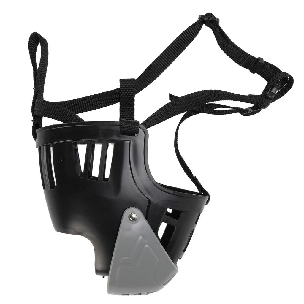 Dog Muzzle Anti Biting Prevent Barking Adjustable Breathable Plastic Dog Mouth Cover Cage