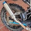 450Mt 2023+ CFMOTO For 450 Middle Exhuast MT Motorcycle Link Pipe Connect 51Mm Motorcycle Escape Exhaust Muffler Pipe +