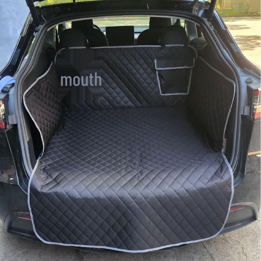 Waterproof Pet Car Trunk and Seat Protector Mat for Outdoor Travel