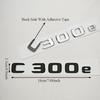 3D ABS Car Letters Rear Trunk Badge Sticker Logo C300e Emblem Decals For Mercedes Benz C300e W206 S206 Tail Marking Accessories nn1