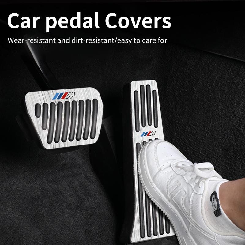 Car Pedals Cover Brake Accelerator Pedal Cover For BMW 5 Series G30 G32 F10 X1 X3 X5 F15 F48 F30 E83 G01 G05 G20 G60 Accessories