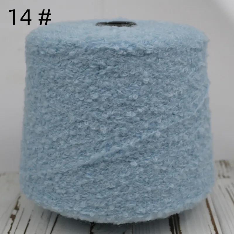 200g 460m Hand-braided Alpaca Loop Wool Yarn Thread Hand Knitting Wool Crochet Yarn for DIY Sweater Soft Smooth Yarn