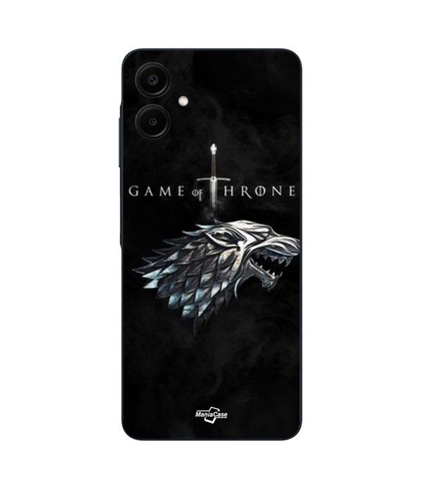 Coque de téléphone - Maniacase - Samsung Galaxy A06 - Silicone - Souple - Game Of Thrones House Stark