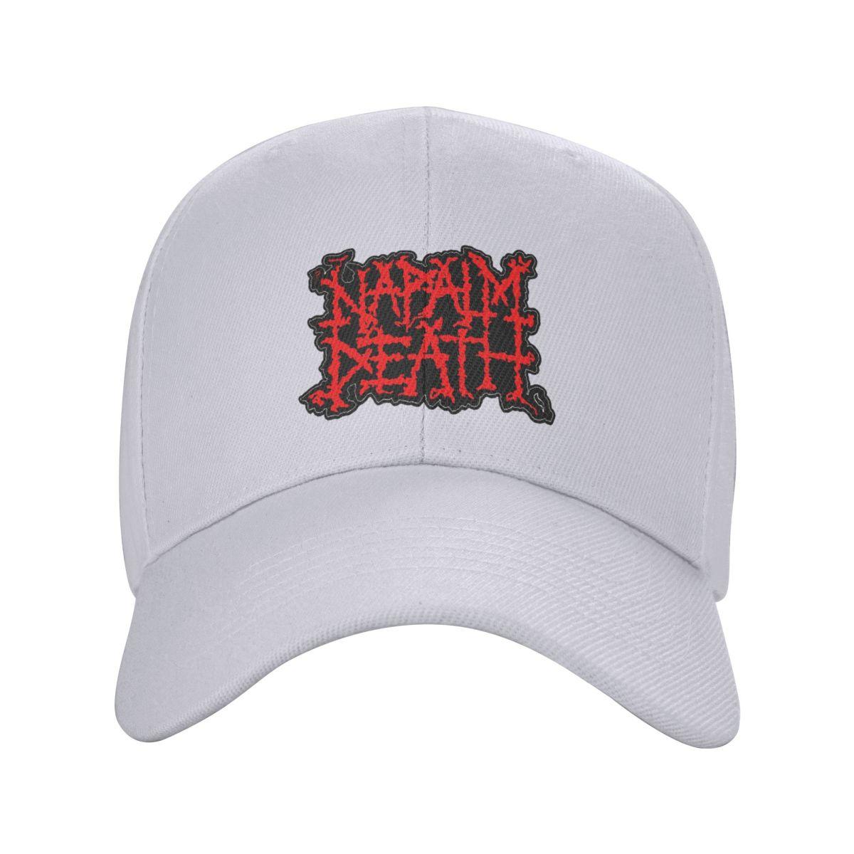 

Napalm Death Band Heavy Metal Vintage Baseball Caps Snapback Men Women Hats Casual Cap Streetwear Baseball Hat Casquette One Size