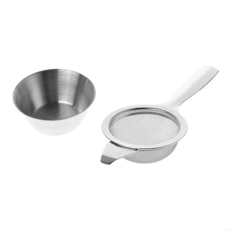 

Stainless Steel Mesh Tea Infuser Metal Cup Strainer Strainer Loose Filter f X3UC серебряный
