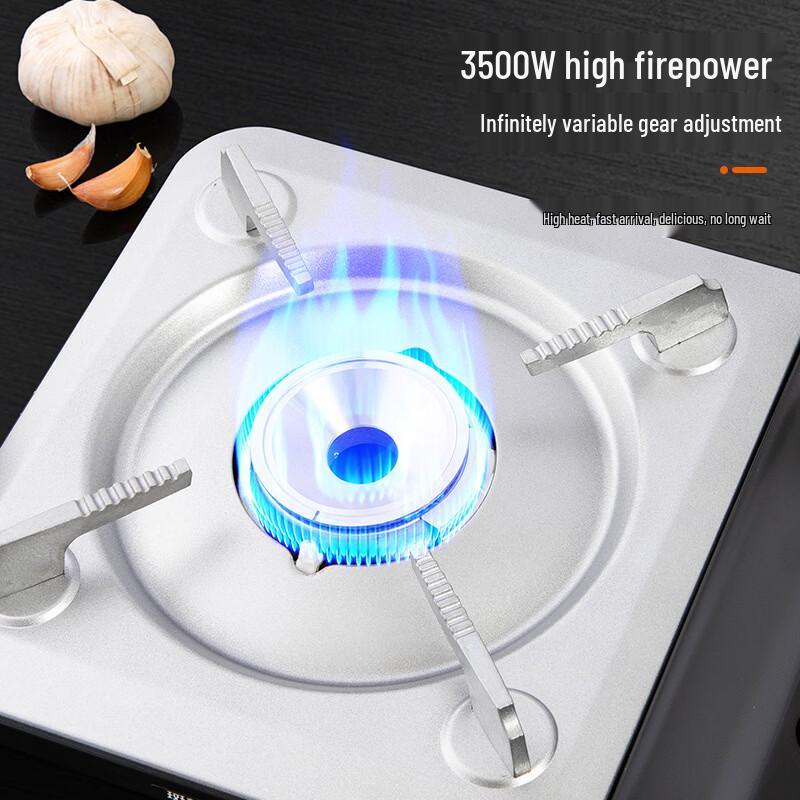 Zhishi Portable Windproof Gas Stove with Storage Case