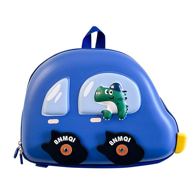 Creative Cartoon Car Design Kids Backpack For Preschool And Elementary School Use
