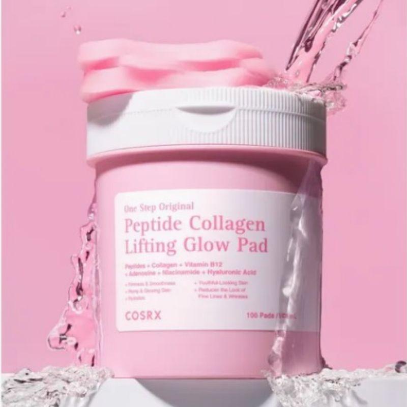 

COSRX One Step Pad (100 Sheets) - Original Blemish / Moisture / Skin Calming / Peptide Collagen Peptide Collagen