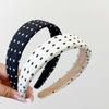 PROLY New Fashion Headband For Women Classic Dot Point Hairband Black White Headwear Summer Cool Hair Accessories Girls