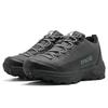 Wide 3E Waterproof Trekking Grip Cushion Outdoor 6227 Dark Men's Shoes, Lightweight, Water-Repellent Nylon, Sole, Low-Rebound Insole, Low-Cut,