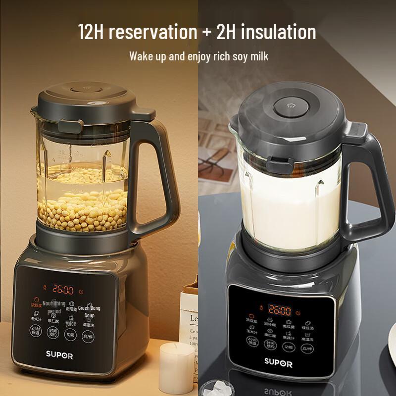 Supor Stille Multifunctionele Blender 1,2L CN-stekker (adapter meegeleverd)