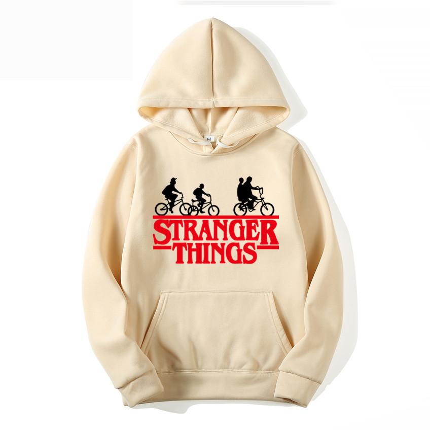 9-14 Years Kids Stranger Things Print Hoodies Long Sleeve Hooded Sweatshirt