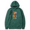 Men's Violent Bear Print Hoodie - Trendy European Fashion Pullover