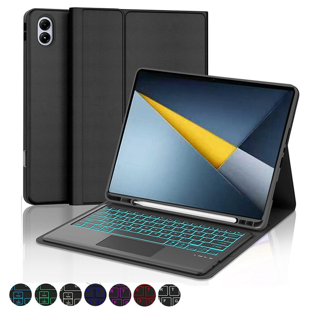 Case for POCO Pad M1 12.1 inch,Detachable Bluetooth Keyboard