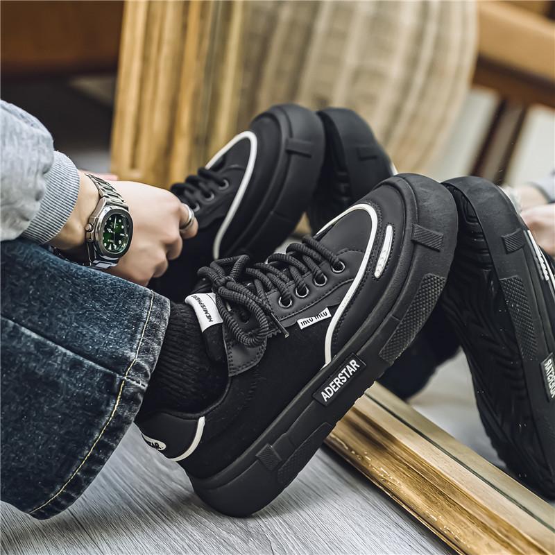 Chaussures de skateboard basses décontractées pour hommes, baskets confortables pour garçons, étudiants tendance, semelle souple, classiques, respirantes, antidérapantes