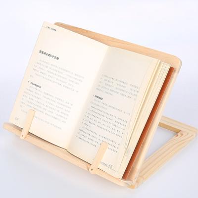 Portable Multifunction Wooden Book Reading Stand Tablet PC Holder