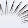 Stainless Steel Eyebrow Tweezer False Eyelash Extension Tools Auxiliary Repair Hyperfine High Precision Anti Acid Tweezers