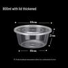 Deshangyuan 800ML Round Disposable Food Containers