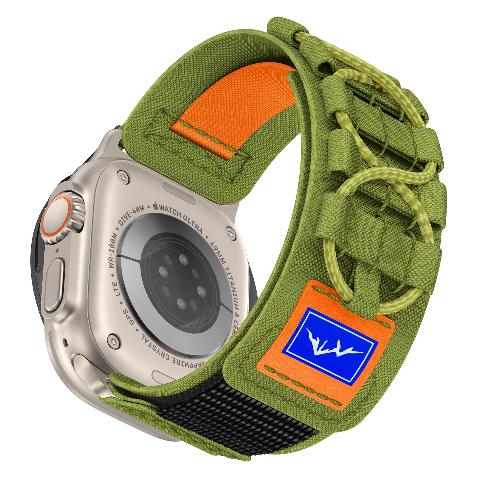 

Нейлоновый ремешок для умных часов Ultra 2 49 мм 10 46 мм 9 8 7 45 мм 41 мм для умных часов серии SE 6 3 5 4 2 1 44 мм 40 мм 42 мм 38 мм спортивный мужской ремешок S10-46 45 44 42 49mm