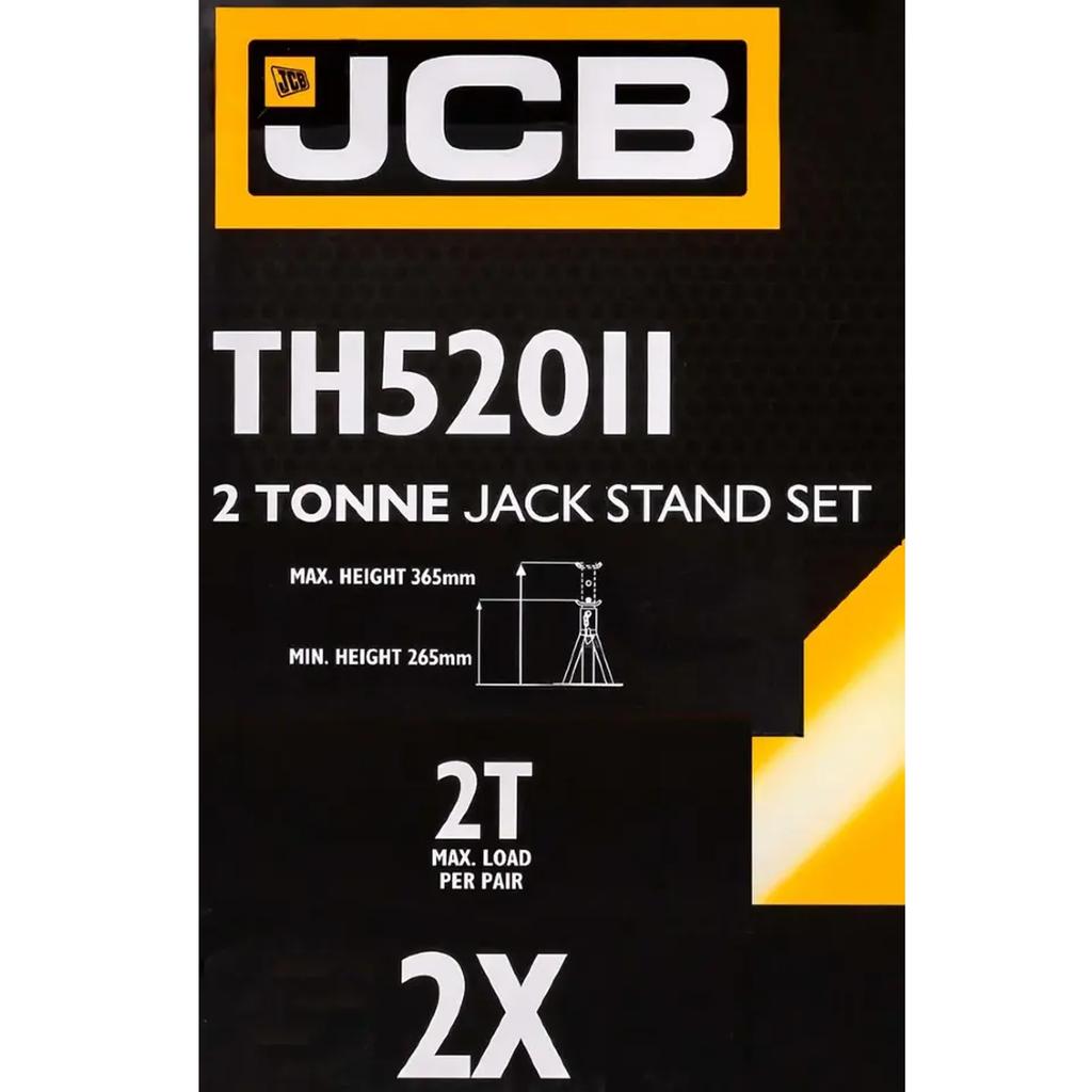 JCB 2-Ton Truck Jack Stands 265-365mm