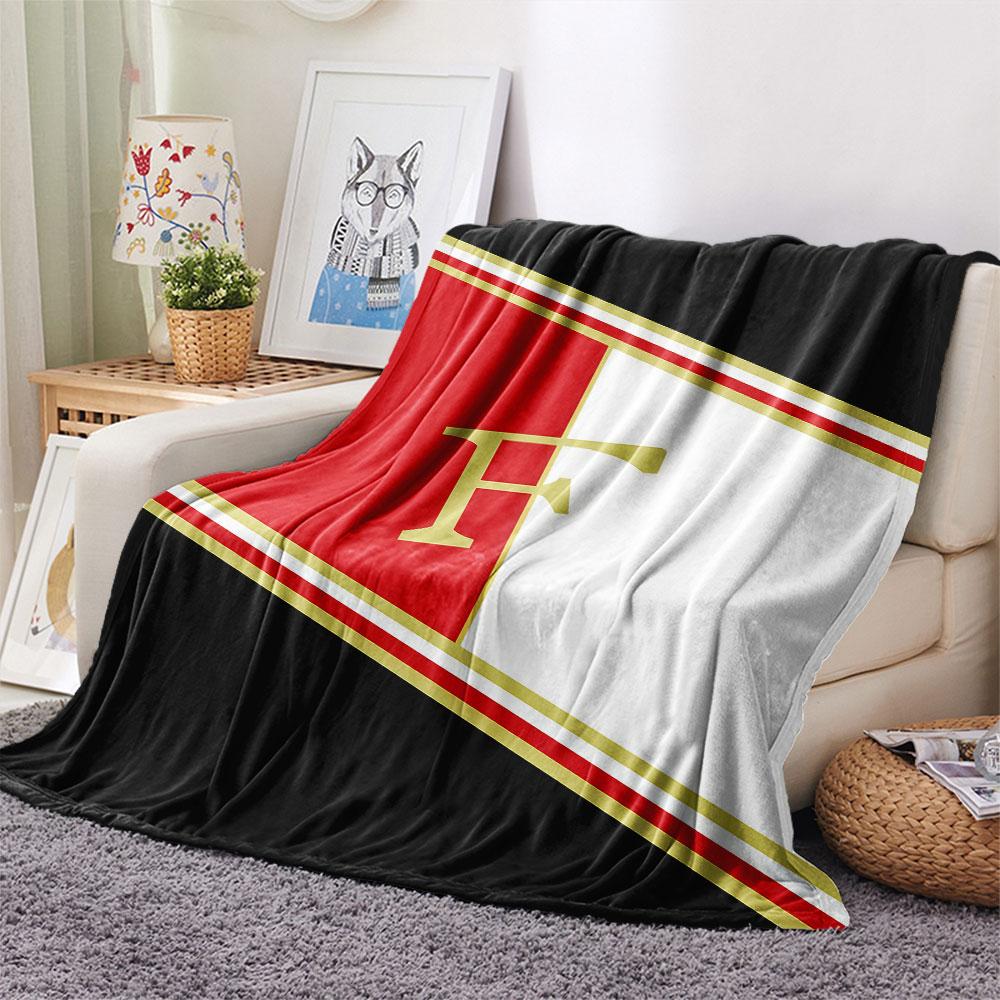 1PC Feyenoord Patterned Flannel Blanket Suitable For All Seasons for Home Decor Warmth and Comfort Gifts Holiday Present