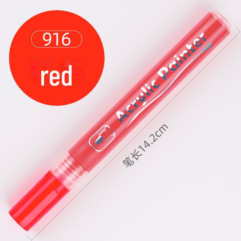 Sada akrylových fixů: Vodotěsné, Bílé, na Kámen, Keramickou Malbu - 12 Barev