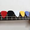 20pcs ABS Acoustic Guitar Picks Random Color Guitar Plectrum Droplet Shaped Guitar Pick  Bass