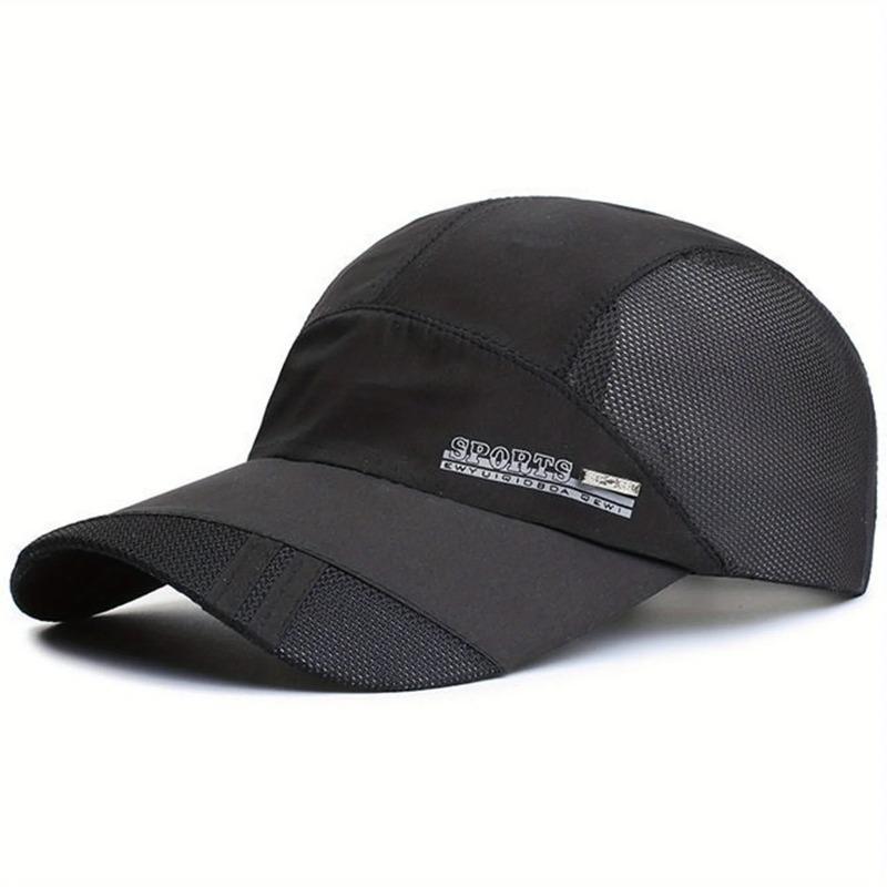 Cappellino da Baseball Leggero Cappellino Estivo da Corsa Cappello da Sole Traspirante per Sport all'Aperto Pesca Snapback Regolabile